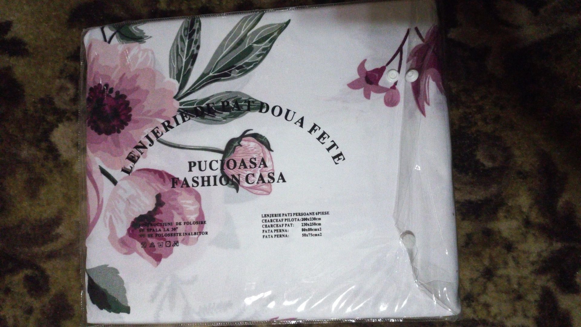 Lenjerie de lux Pucioasa King Size