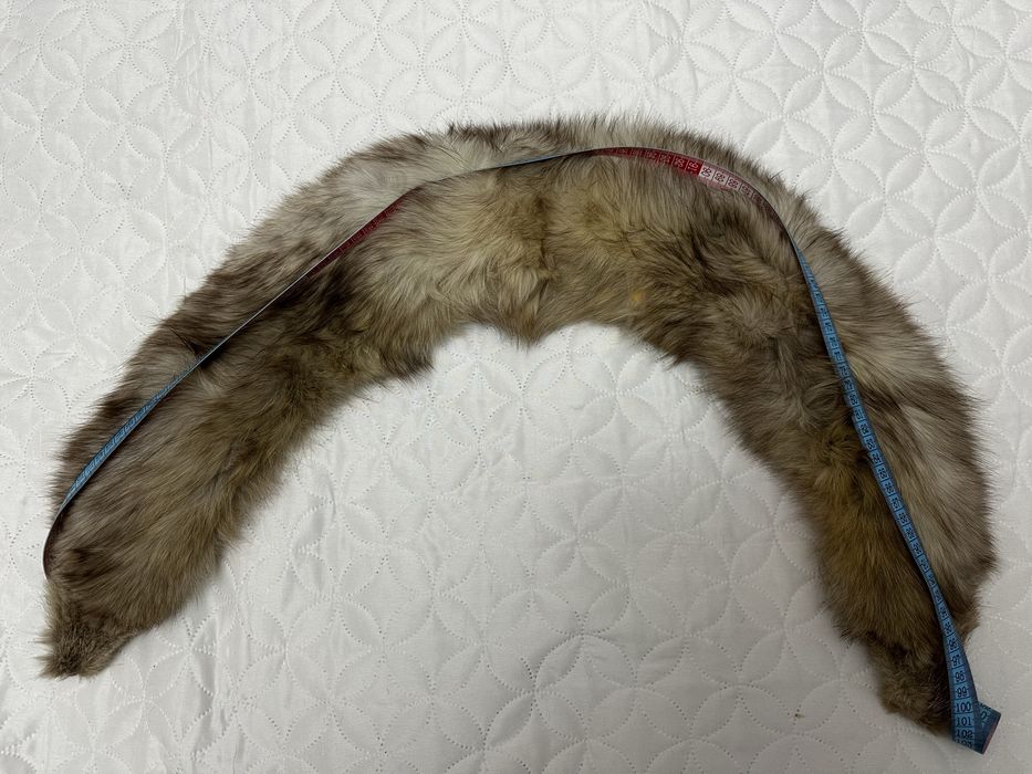 Guler din blana naturala de vulpe