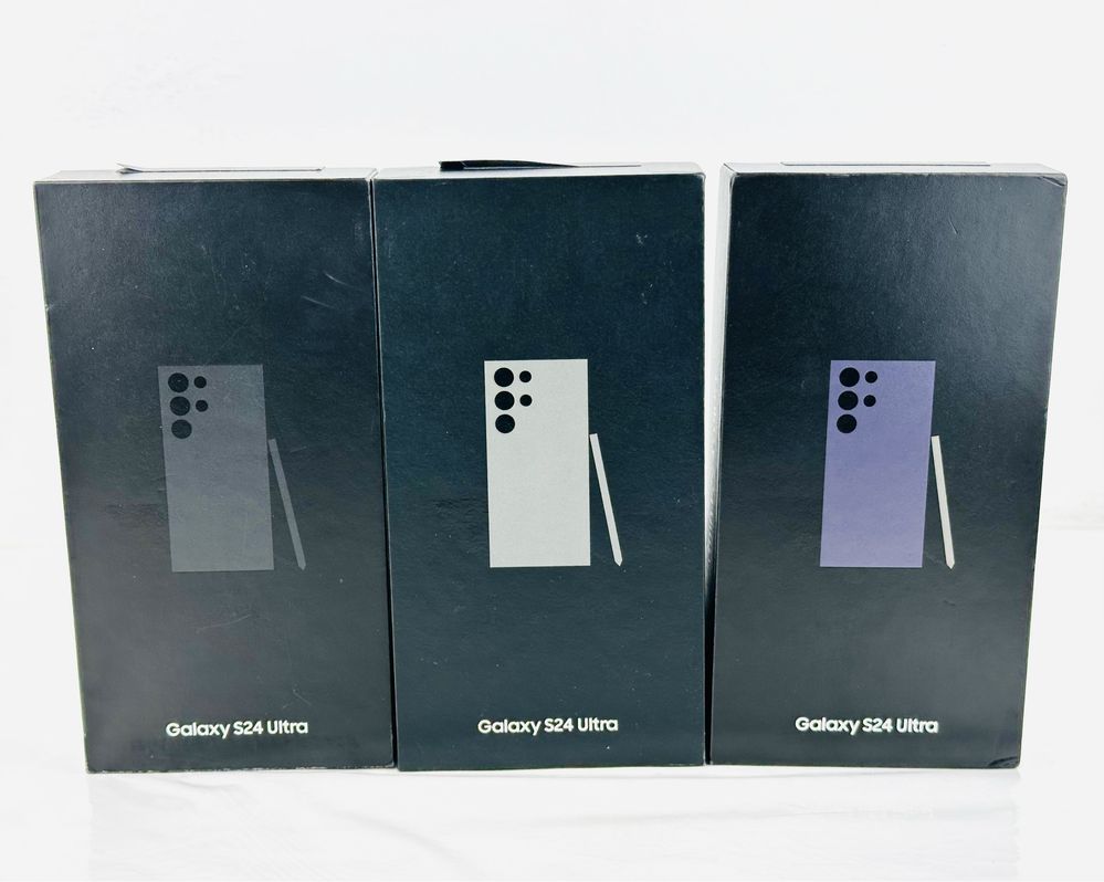 НОВ! Samsung Galaxy S24 Ultra 256GB Black / Violet / Gray 2г. Гаранция