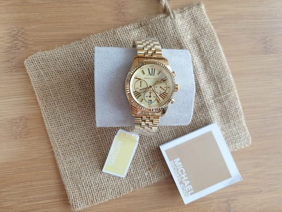 Ceas Michael Kors dama Colectia Lexington Gold