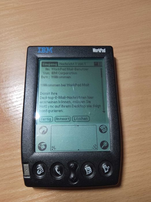 джобен компютър (PDA) IBM WorkPad 8602-2GE