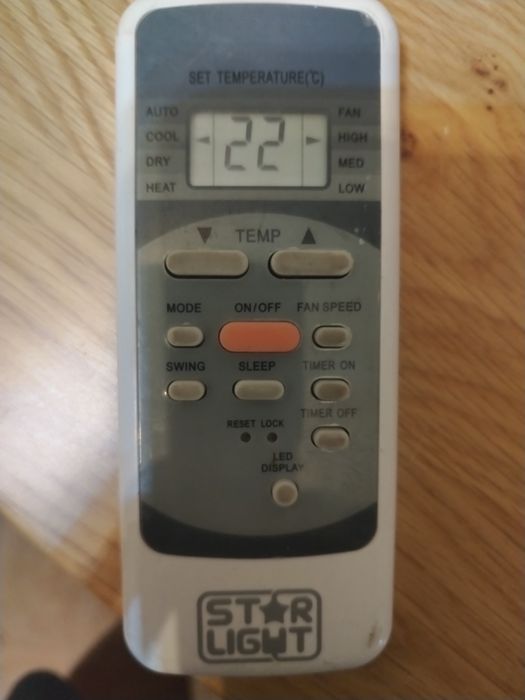 Telecomanda aer condiționat star light