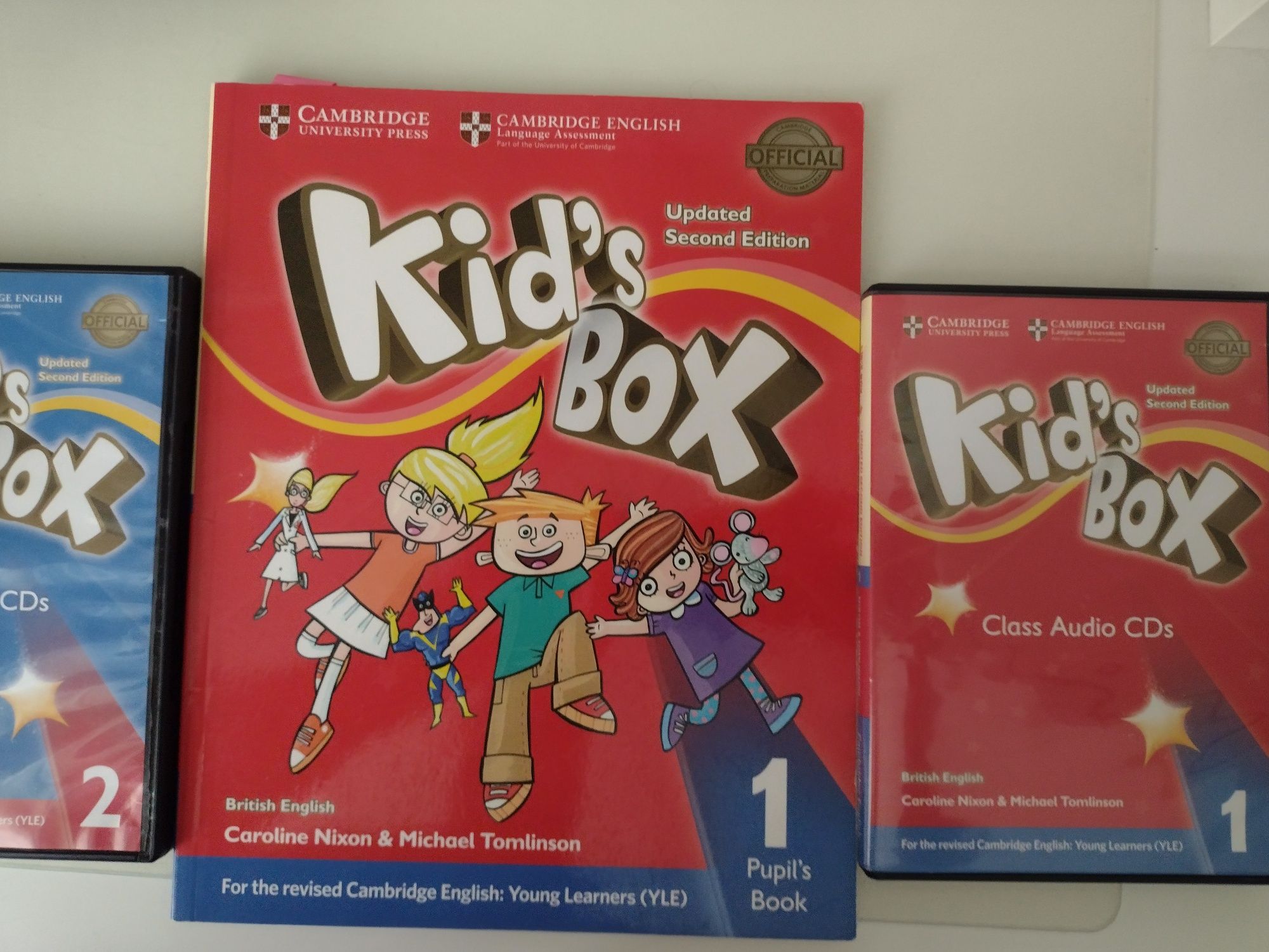 Kid's Box Level 2 Pupil's Book British English ediția 1 și 2