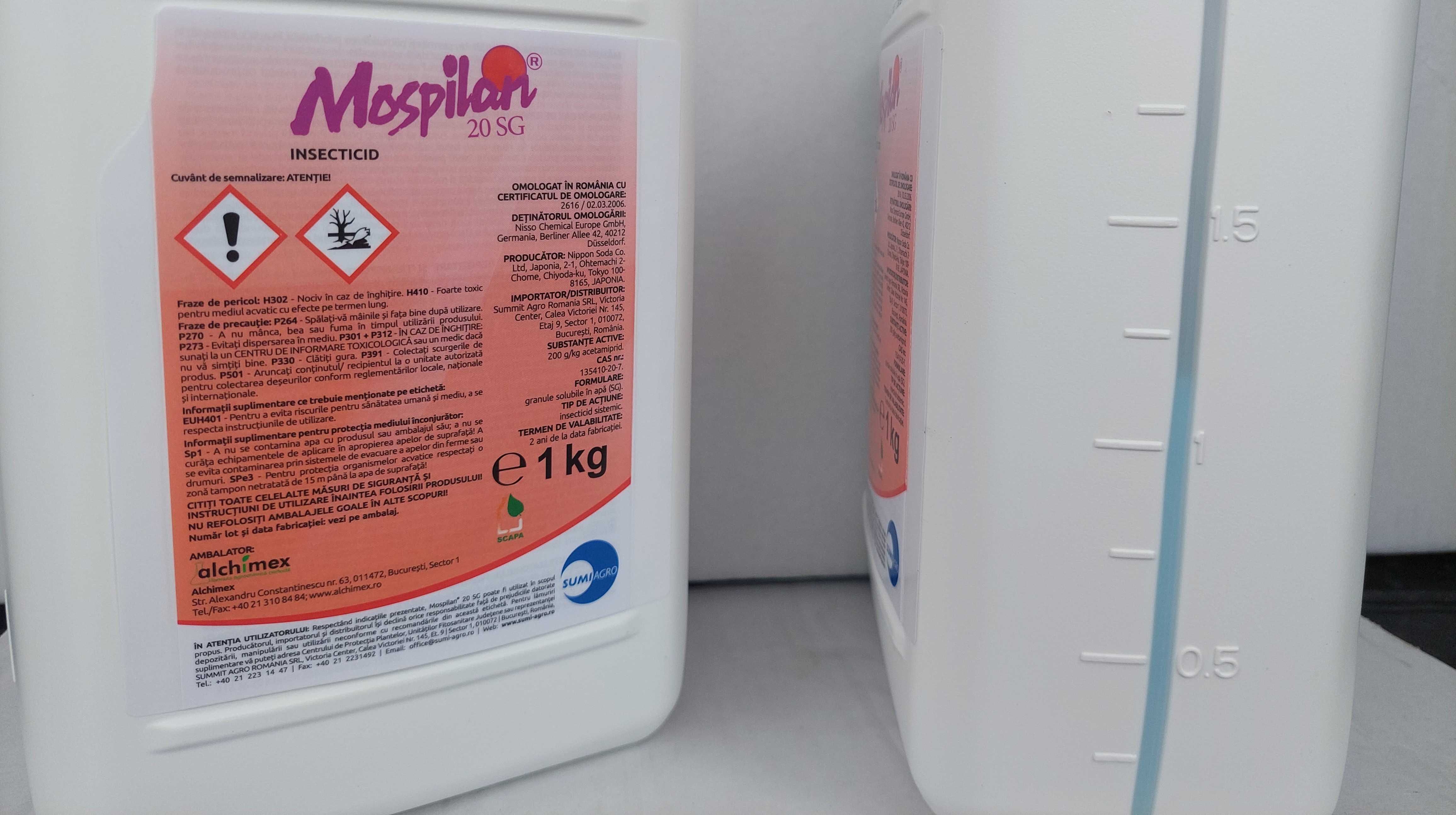 Insecticid Mospilan 20 SG 1,5g, 3g, 50g, 100g, 1KG