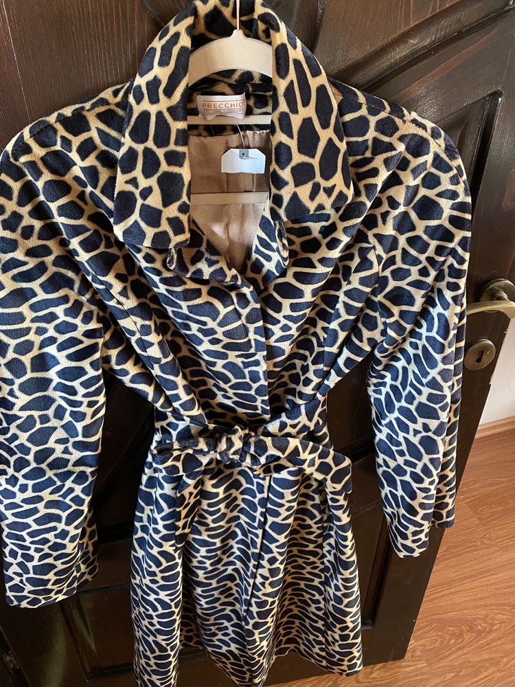 Trench dama animal print