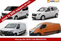 Inchirieri Dube 8+1 Lodgy 7 locuri Van Transport Marfa Frigorific