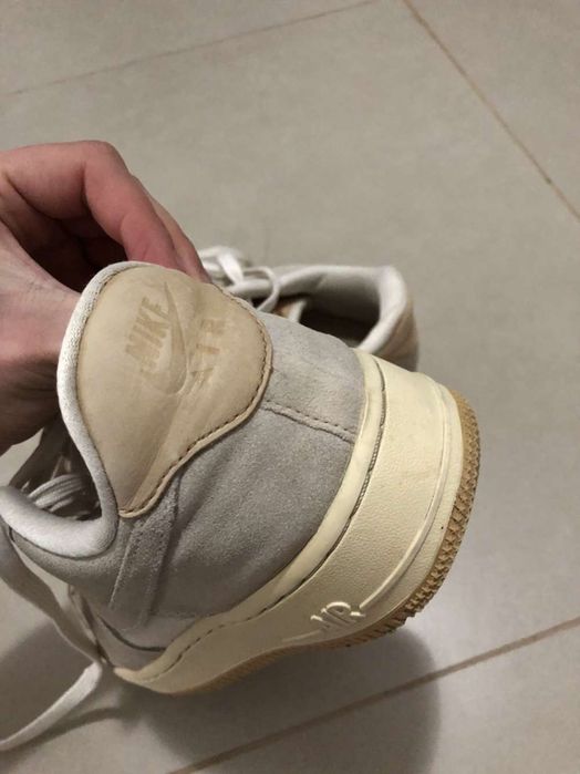 nike af beige chrome