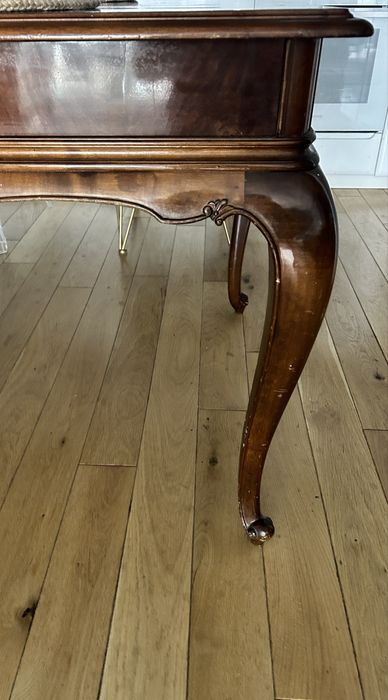 Masa lemn masiv vintage - 6 persoane