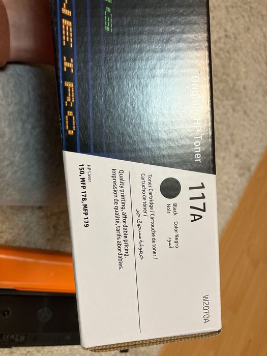 Тонер 117A за принтер hp