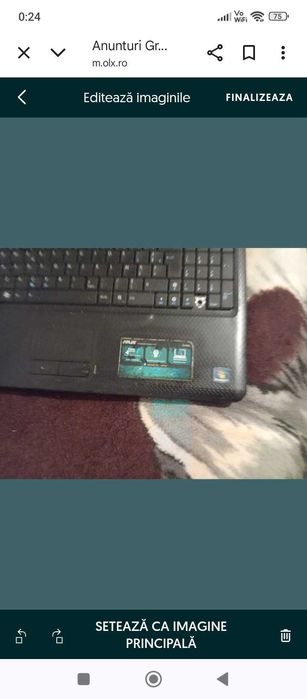 ASUS PRO5DIJ / K50IJ)
Procesor: Intel Pentium Dual-Core T4200 / T4300