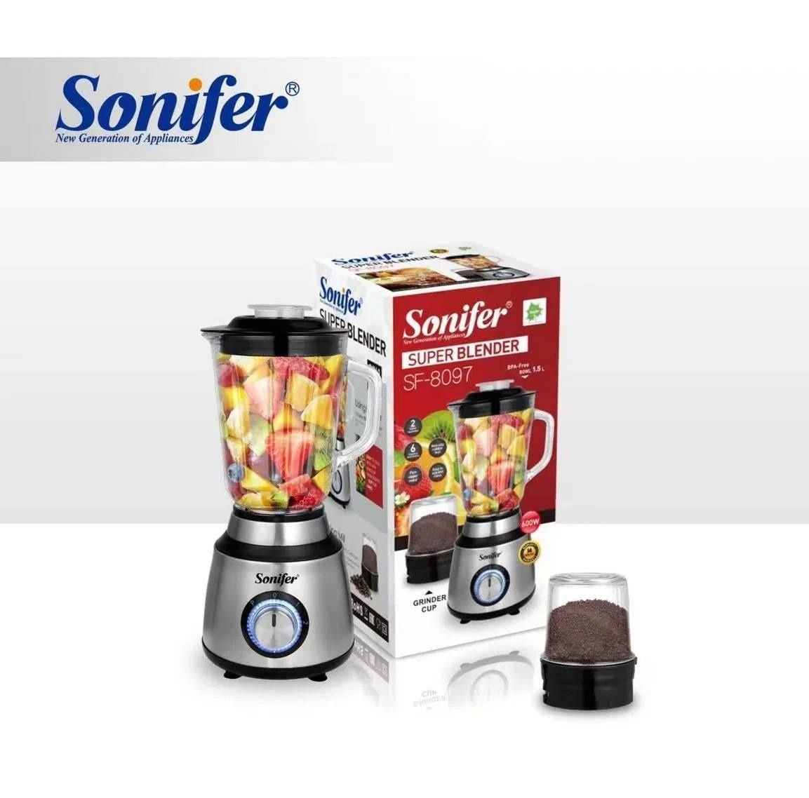 Блендер и кофемолка. Sonifer blender