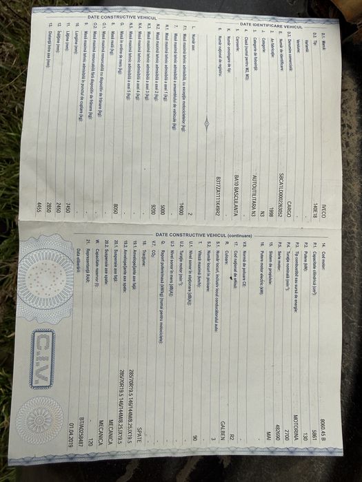 Iveco eurocargo basculabil + brat telescopic