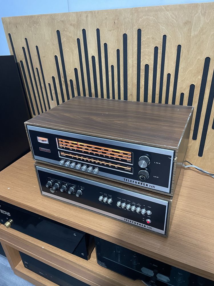 Vand / schimb amplificator telefunken hifi v 201a si tuner t 201