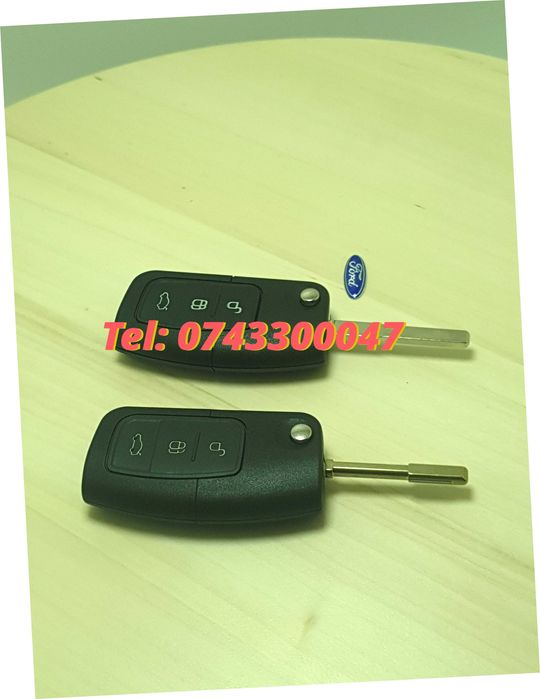 Carcasa Tip Cheie Briceag Ford Cu 3 Butoane Cc112