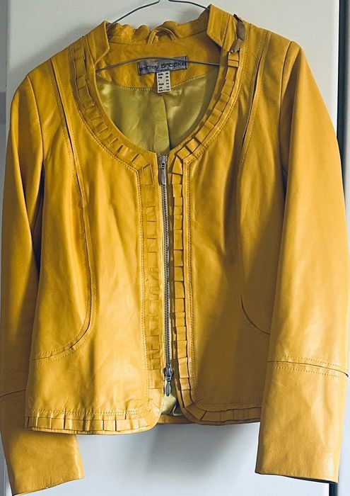 Geaca piele naturala moale