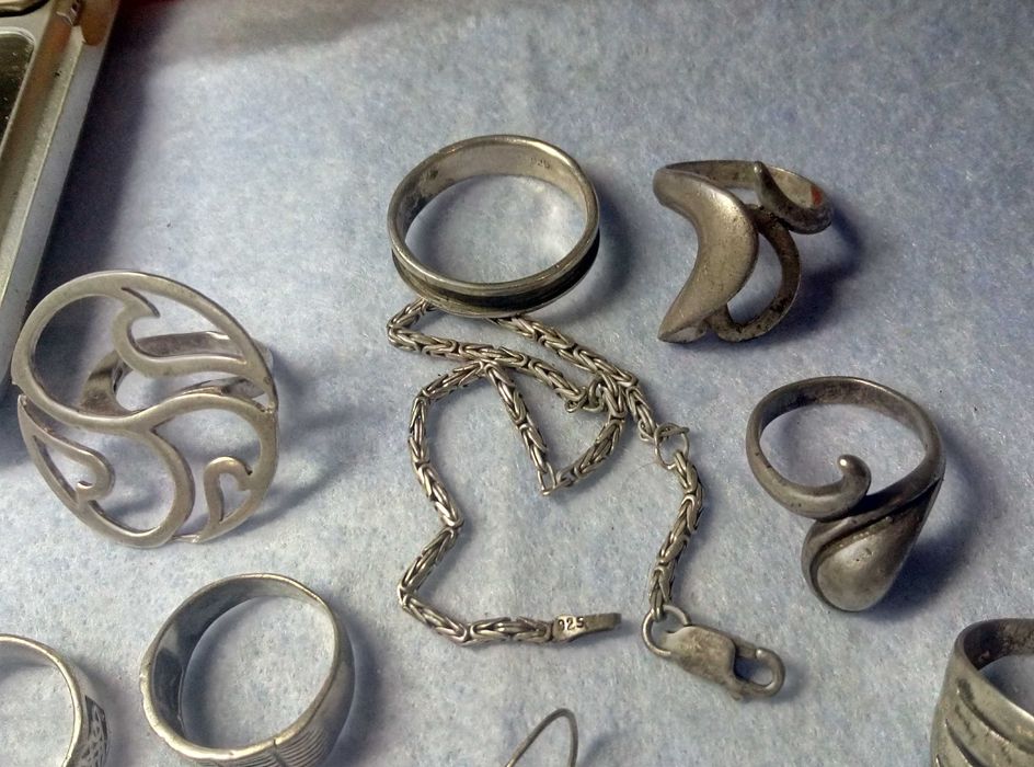 Лот СРЕБЪРНИ БИЖУТА Сребро 925 Може и На Бройка По Договаряне