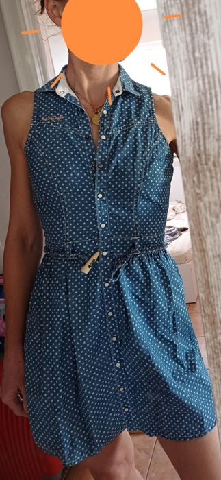 Оригинална рокля Pepe Jeans (100% памук)