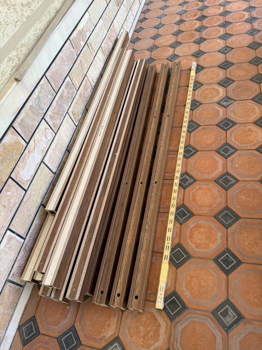 Оluдежные вешалки (балки), 2 метра – 18 штук