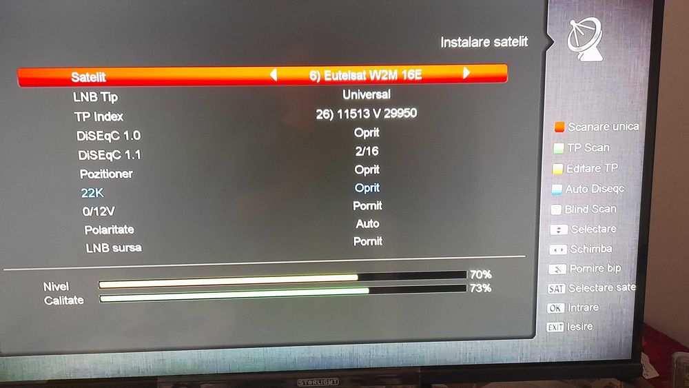 Receiver satelit