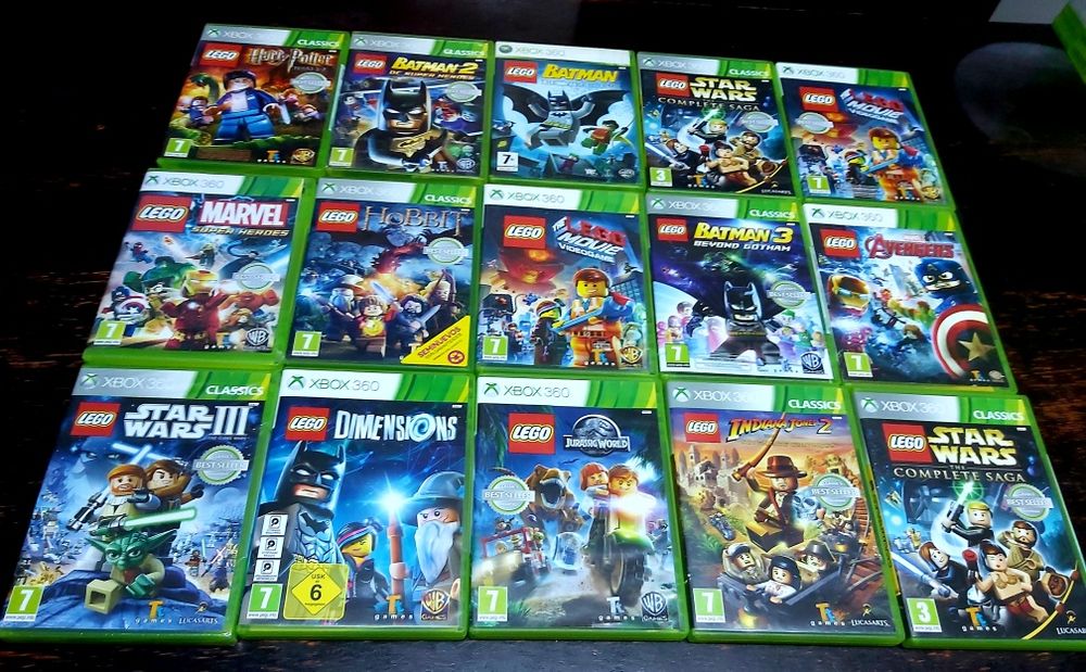 Lego/Naruto/Ratchet/Dragonball/Ice Age/Marvel Playstation 3/XBOX 360