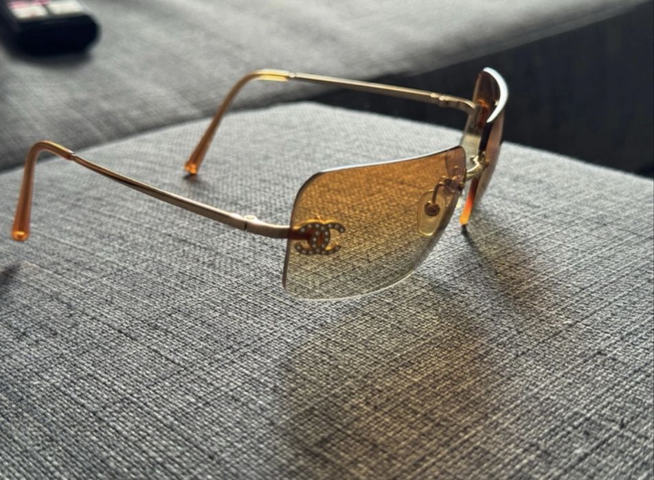 Ochelari chanel 4017-D c.125/56 62 17 120 coco mark gradient orange