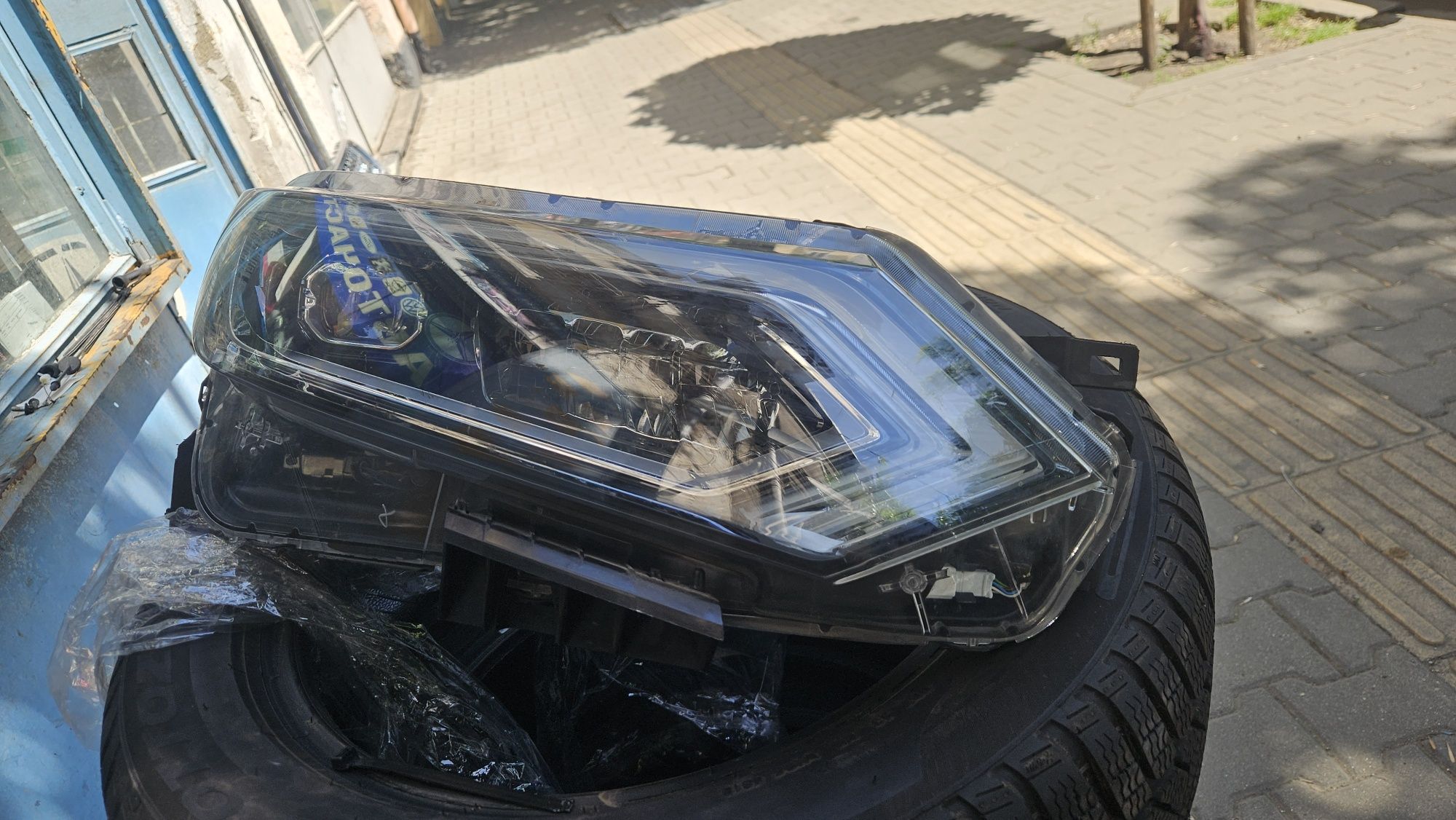 FULL LED Ляв Фар за Nissan Qashqai II J11