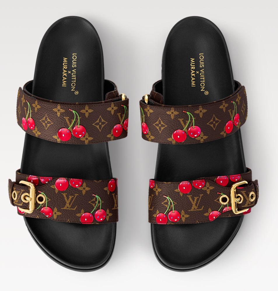 Дамски чехли Louis Vuitton