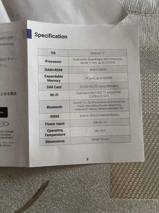 Adaptor Ottocast P3 carplay,youtube ,netflix