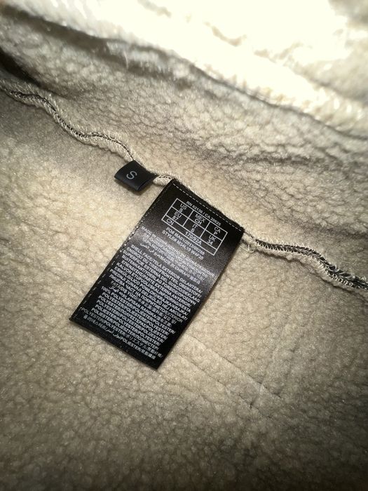 geaca Guess originala tip aviator cu guler shearling piele ecologica,