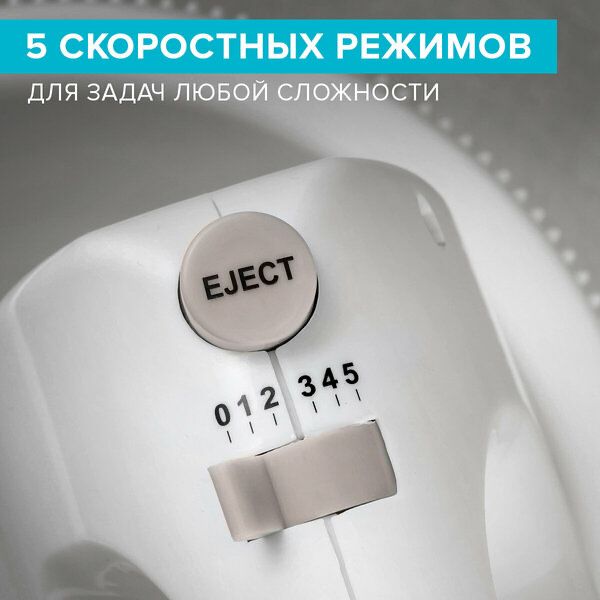 Миксер Scarlett SC-HM40B03, белый