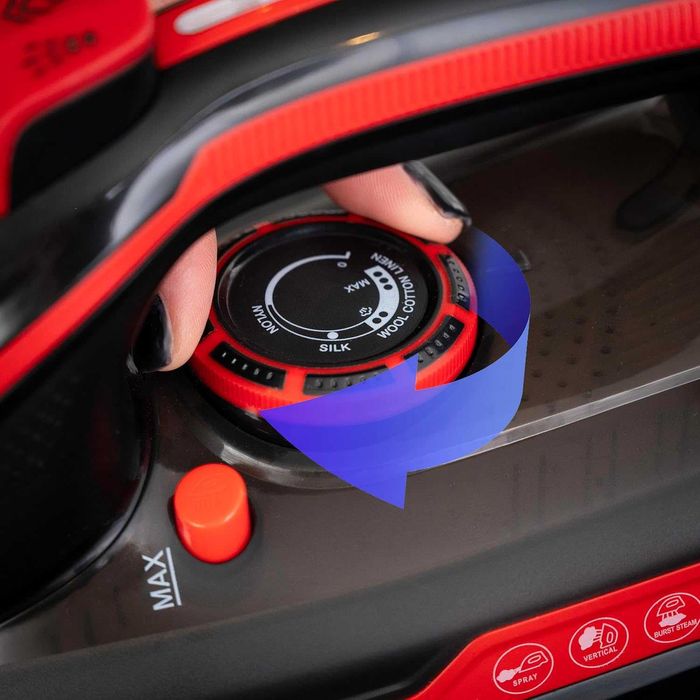 Безжична парна ютия Lehmann. станция, регулируема температура, 3000W