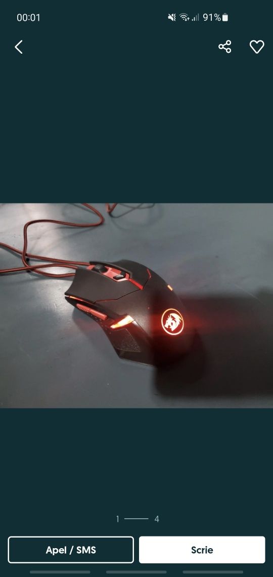 Mouse gaming RedDragon