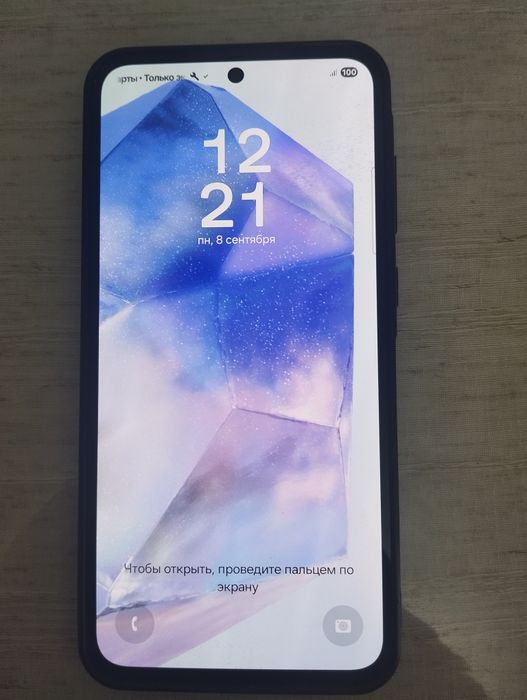 Смартфон Samsung Galaxy A55 5G 8 ГБ/256 ГБ темно-синий