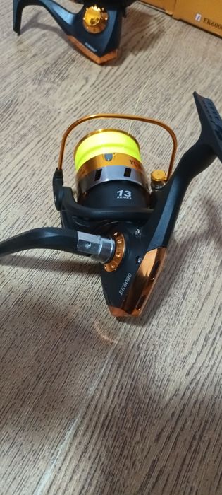SET 4 Lansete Feeder 3.0m ROBINHAN Bolentino + 4 Mulinete YUMOSHI EK60