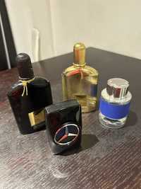 Tom ford Orchid, Black Orchid, Mercedes Benz Man Intense и Montblanc