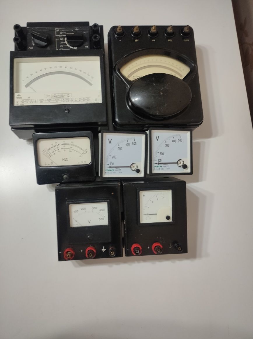 Приборы электрические измерительные советские СССР