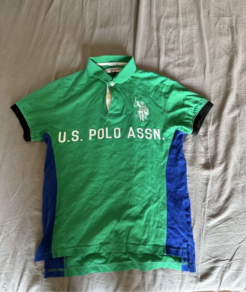 Тениска с яка uspa polo