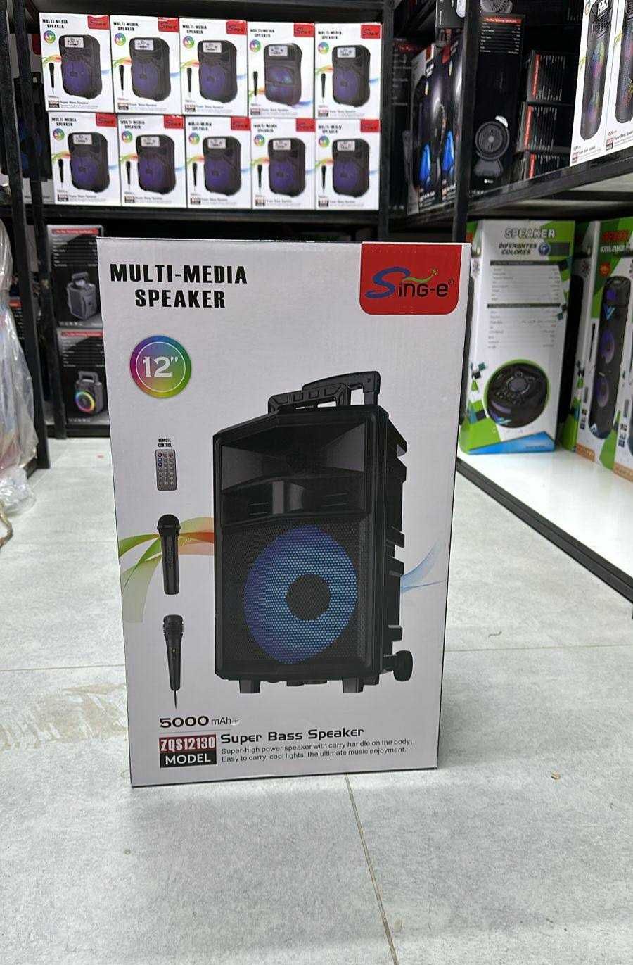 Колонка с микрофоном, портативная колонка, колонка с Bluetooth