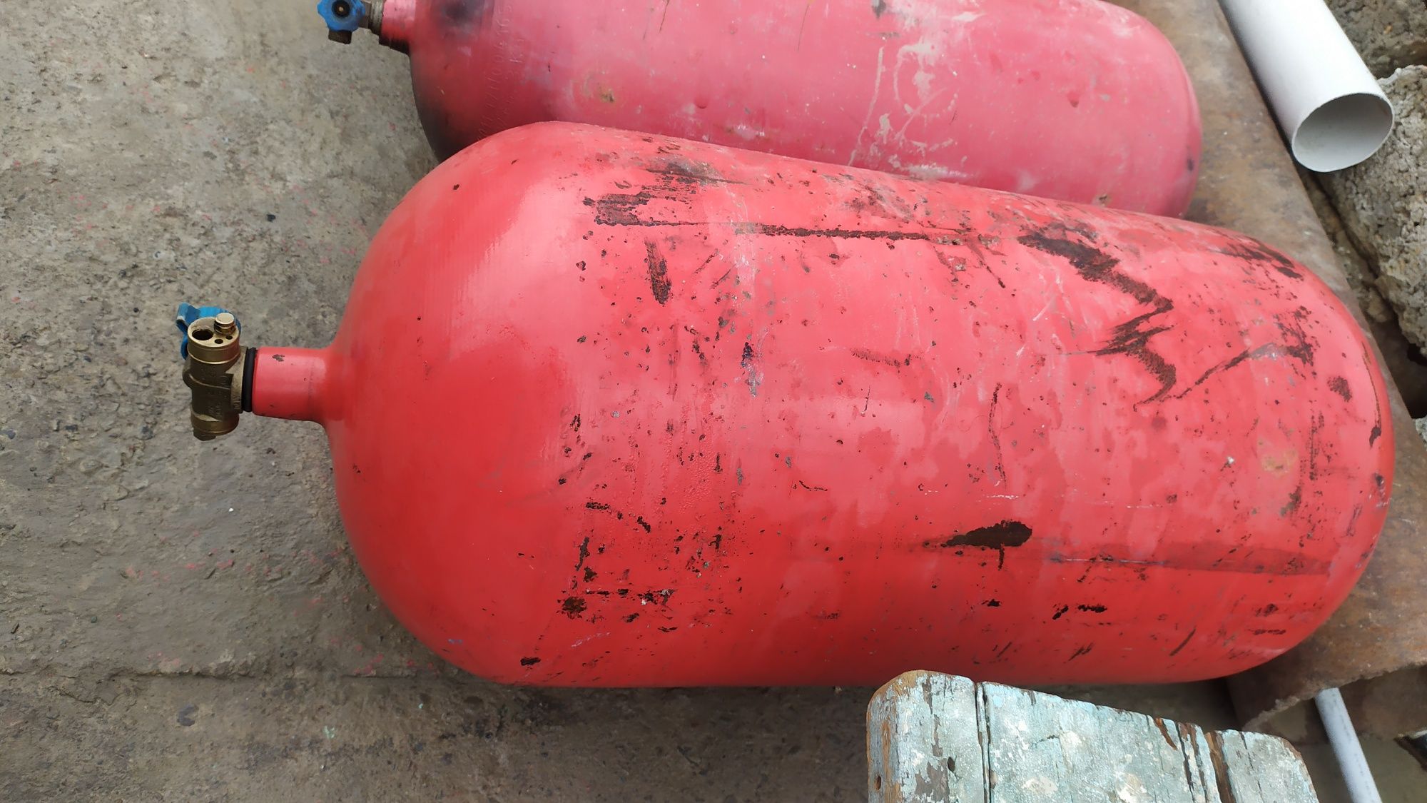 Метан газ балон 90 талик 3 покалена полностью комплект
