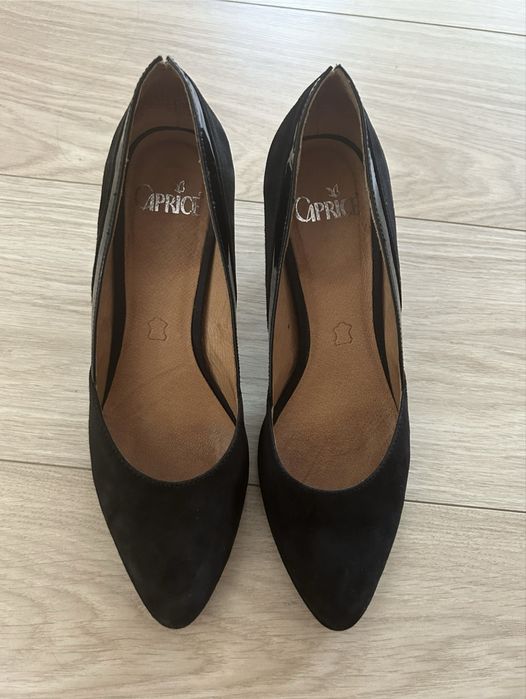 Pantofi dama piele intoarsa Caprice
