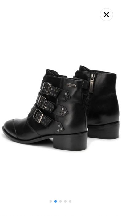 Ghete pentru femei, Pepe Jeans London, Model Chickwick Less, Negru, N