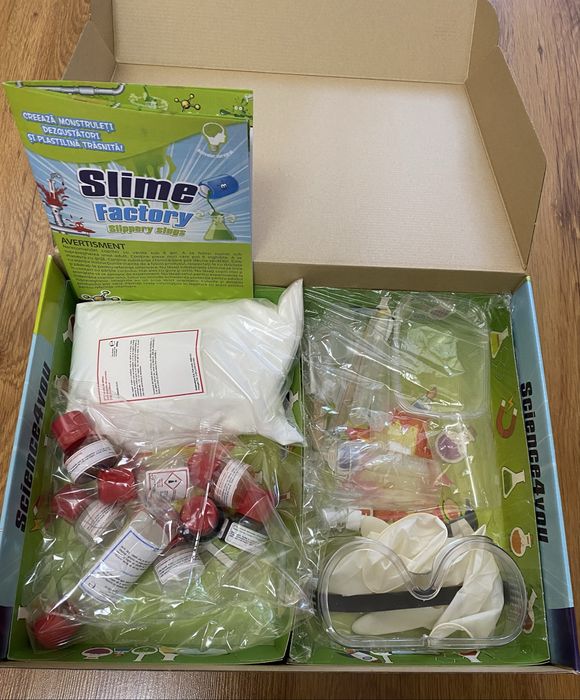 Set Slimy Factory pentru copii 8+