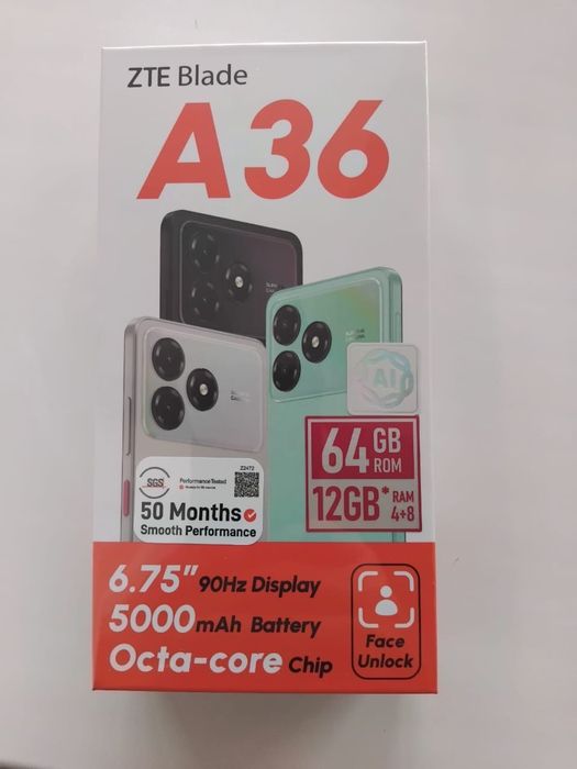 Смартфон ZTE Blade A36