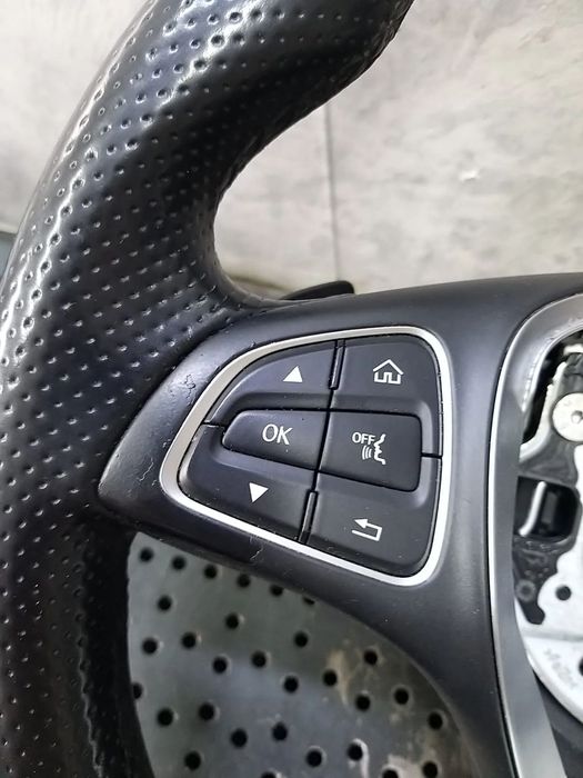 Volan piele in 3 spite cu comenzi si padele mercedes c class w205 a00046020039f38 308012099162