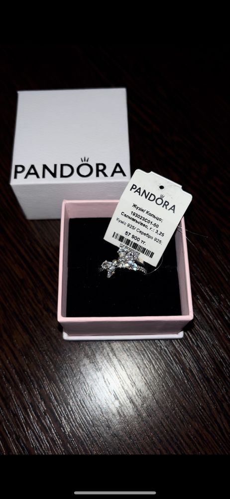 Pandora кольцо оригинал