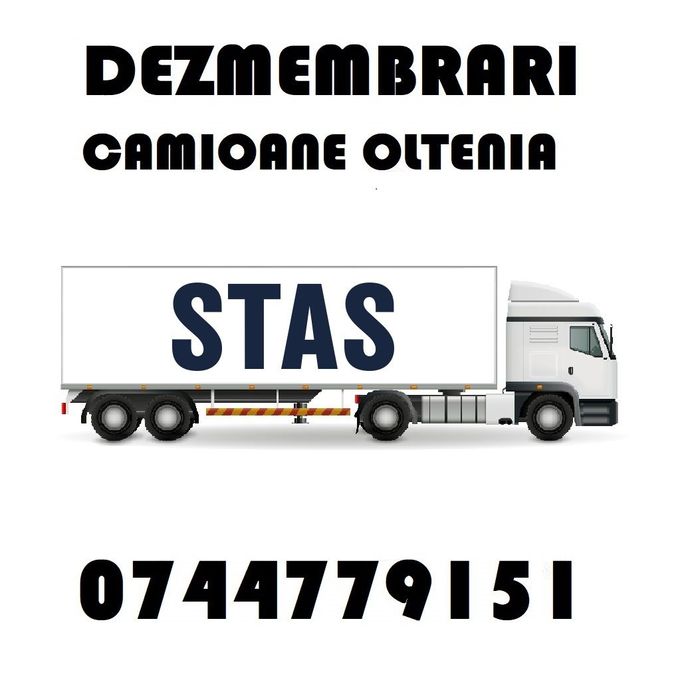 Piese Dezmembrari Semiremorca bena ( basculabila ) STAS : axe , etrieri , butuci , supape , arcuri , structuri , cilindrii