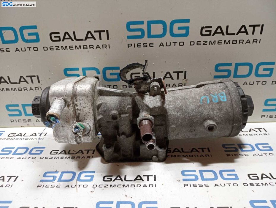 Carcasa Filtru Ulei Termoflot Radiator Ulei Seat Leon 1P 2.0 TDI 2005 - 2009 Cod 045115389E 028117021K [M5326]