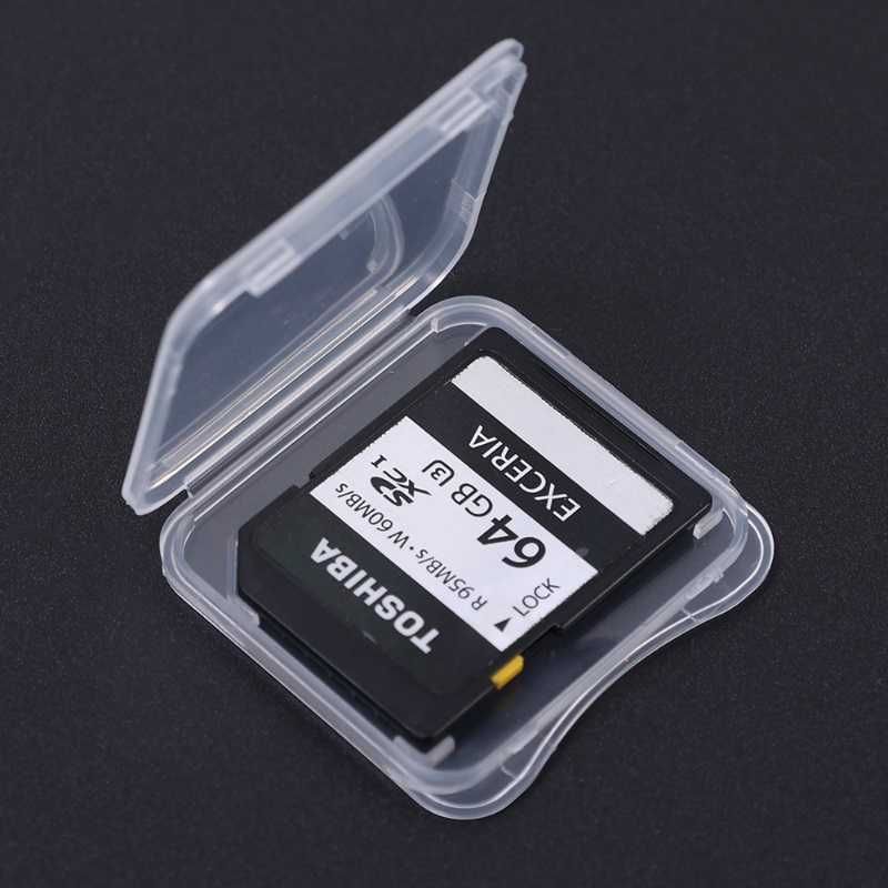 Пластмасови кутийки за SD карти SDHC microSD