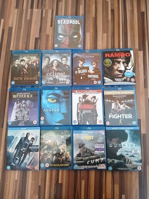 Лот Blu-ray филми(13 филма за 70лв.)