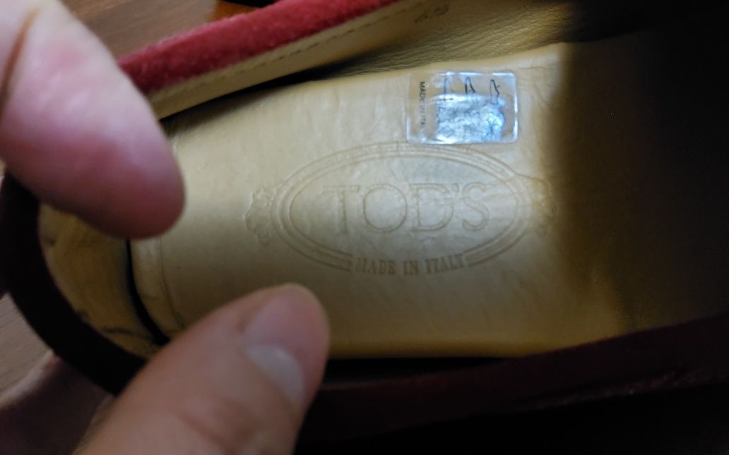 Продам мокасины мужские  Tod's